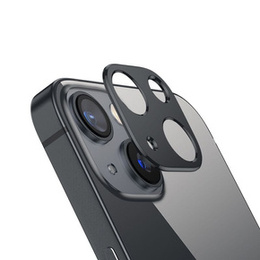 Kovový kryt fotoaparátu pro iPhone 13 mini, modré