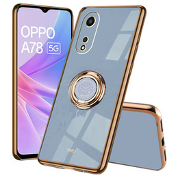 Pouzdro pro Oppo A78 5G, Electro Ring, modré