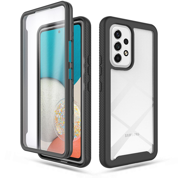 Pouzdro pro Samsung Galaxy A53 5G, Shockproof, s fólií, modré