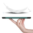 Pouzdro pro Samsung Galaxy Tab S9 FE, trojité, zelené