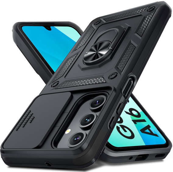 Pouzdro pro Samsung Galaxy A16, CamShield Slide, černé