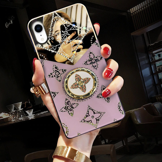 Fashion Pouzdro pro iPhone XR, fialové