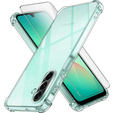 Pouzdro pro Samsung Galaxy A26, Erbord Dropproof, průhledné + sklo