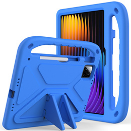 Dětské pouzdro pro Xiaomi Pad 7 / 7 Pro, s rukojetí, modré