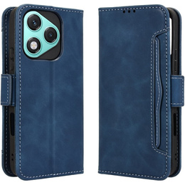 Klopové pouzdro pro Honor 400 Lite, Card Slot, námořnicky modré