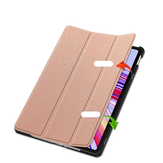 Pouzdro pro Xiaomi Redmi Pad Pro / Xiaomi Poco Pad, Smartcase, růžové rose gold