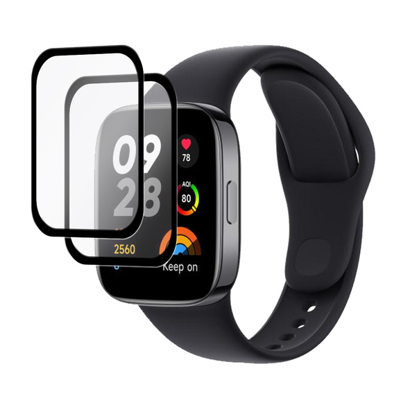 2x hybridní sklo ERBORD pro Xiaomi Redmi Watch 3