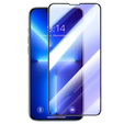 3D tvrzené sklo pro iPhone 14 Plus, černé