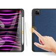 Pouzdro pro iPad Pro 13" 2024, Dux Ducis Domo, modré