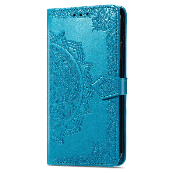 Klopové pouzdro pro Oppo A78 4G, Mandala, modré
