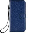 Flipové pouzdro pro Xiaomi Redmi A5, Wallet Rhombus, modré