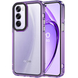 Pouzdro pro Oppo A80, Fusion Hybrid, transparentní / fialové