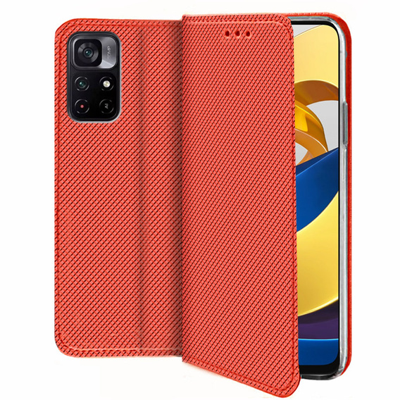Klopové pouzdro pro Xiaomi Poco M4 Pro 5G / Redmi Note 11S 5G, Wallet Smart Magnet, modré