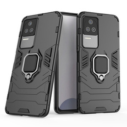 Pouzdro pro Xiaomi Poco F4 5G, Kickstand Ring, černé