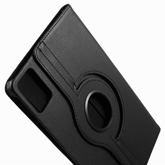 Pouzdro pro Lenovo Idea Tab 11" 2025 TB336FU TB336ZU, otočné o 360°, se stojánkem, černé