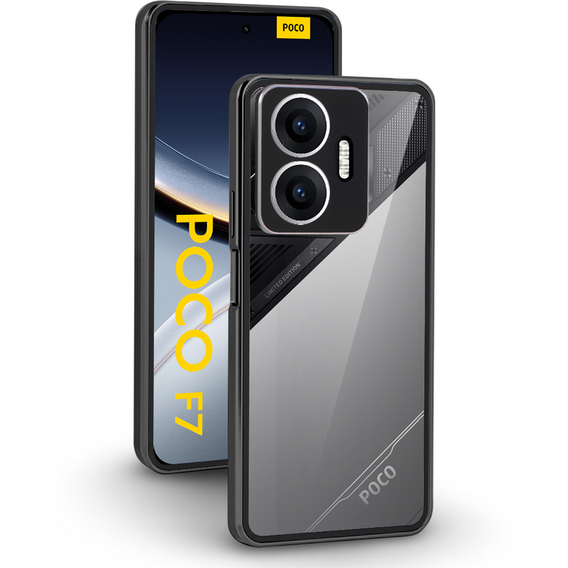 Magnetické pouzdro Dual Glass pro Xiaomi Poco F7 5G