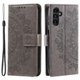 Klopové pouzdro pro Samsung Galaxy A55 5G, Mandala Flower, zelené