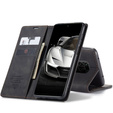 Pouzdro CASEME pro Xiaomi do Redmi Note 9s / 9 Pro, Leather Wallet Case, černé