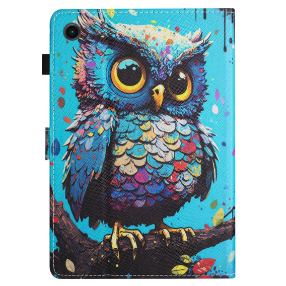 Pouzdro pro Samsung Galaxy Tab A9 X110 / X115, owl
