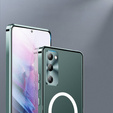 Ochranné pouzdro na fotoaparát pro Samsung Galaxy S20 FE, CamShield MagSafe, transparentní / zelené