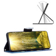Klopové pouzdro pro TCL 40 NxtPaper, Wallet, Butterflies modré