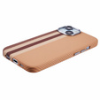 Pouzdro pro iPhone 15, Carbon Fiber MagSafe, žluté
