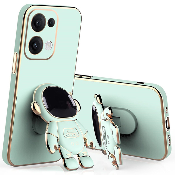 Pouzdro pro Oppo Reno 13, Astronaut, zelené