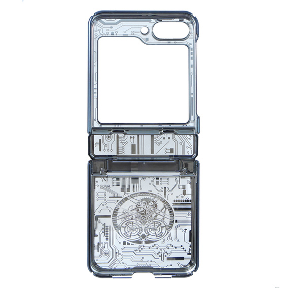 Pouzdro pro Samsung Galaxy Z Flip 5 5G, Mechanical Legend, černé