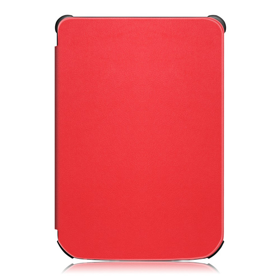 Pouzdro pro PocketBook Touch Lux 4 5 606 616 627 628 632 633, Smartcase, červené