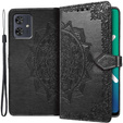 Klopové pouzdro pro Motorola Moto G54 5G, Mandala, černé