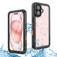 Vodotěsné pouzdro IP68 pro iPhone 16, černé