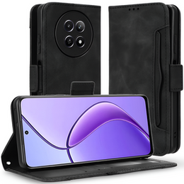 Klopové pouzdro pro Realme 12, Card Slot, černé