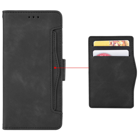 Klopové pouzdro pro Oppo A80, Card Slot, černé