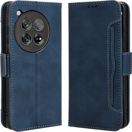 Klopové pouzdro pro OnePlus 12 5G, Card Slot, modré