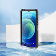 Vodotěsné pouzdro IP68 pro Xiaomi Redmi Note 13 5G, Redpepper, černé