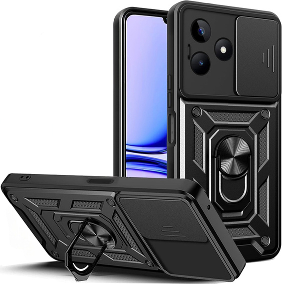 Pouzdro pro Realme Note 50, CamShield Slide, černé