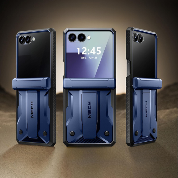 Pouzdro Tongate MECH s MagSafe pro Samsung Galaxy Z Flip7 FE / Z Flip6, zelené