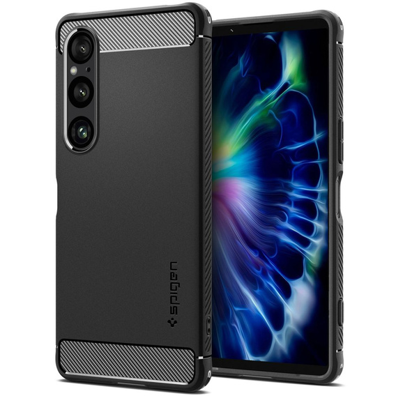 Ochranné pouzdro SPIGEN Rugged Armor pro Sony Xperia 1 VI – Matná černá