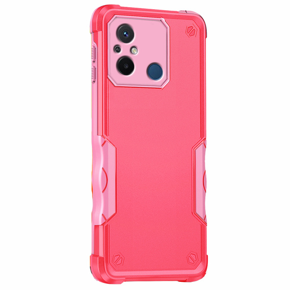 Pancéřové pouzdro pro Xiaomi Redmi 12C, Dual-Layer, růžové