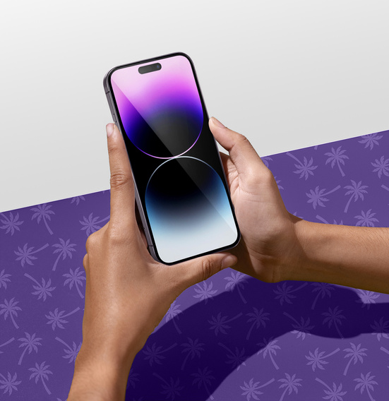 Tvrzené sklo Shy Palm pro iPhone 14 Pro