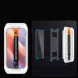 Spigen tvrzené sklo pro iPhone 17 / 17 Pro / 16 Pro, Glas.TR EZ Fit (2 ks)