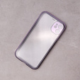Pouzdro pro iPhone 11, Magnetic Dual Glass, fialové
