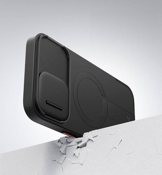 Pouzdro pro iPhone 12 / 12 Pro, Suritch Shockproof, pro MagSafe, černé