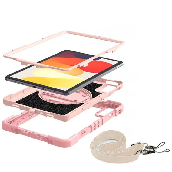 Pouzdro pro Xiaomi Redmi Pad SE 11", Armoured Protective, růžové