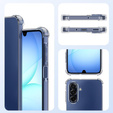 Pouzdro pro Samsung Galaxy A17 5G, zesílené, s ochranou fotoaparátu, průhledné