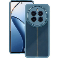 Silikonové pouzdro pro Realme 12 Pro 5G / 12 Pro+ 5G, s ochranou fotoaparátu, transparentní / modré