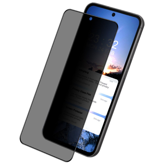 IMAK Privacy Tempered Glass pro Samsung Galaxy S23 FE