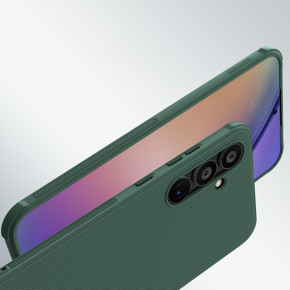 Pouzdro NILLKIN pro Samsung Galaxy A55, Super Frosted Shield Case, zelené