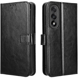 Klopové pouzdro pro OnePlus Nord 5, Crazy Horse Wallet, černé