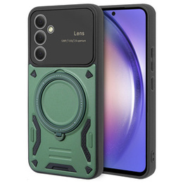 Pancéřové pouzdro pro Samsung Galaxy A54 5G, CamShield MagSafe, zelené